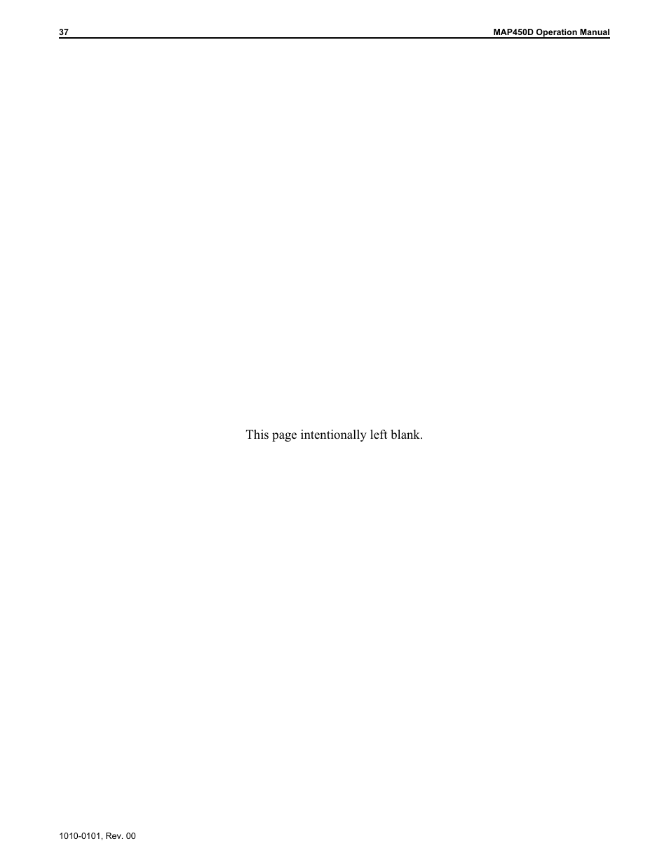 This page intentionally left blank | Maple Systems MAP450D User Manual | Page 38 / 46