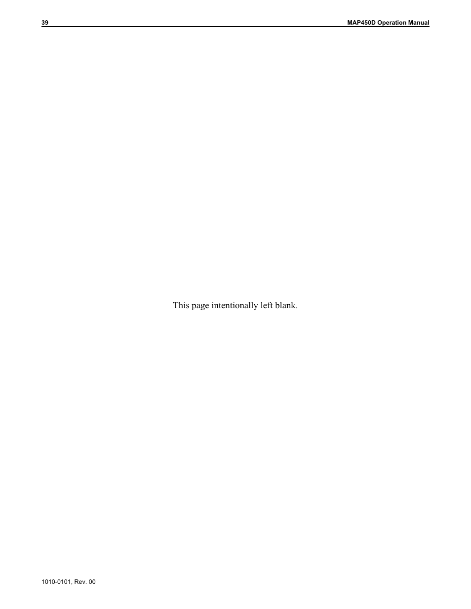 This page intentionally left blank | Maple Systems MAP450D User Manual | Page 40 / 46