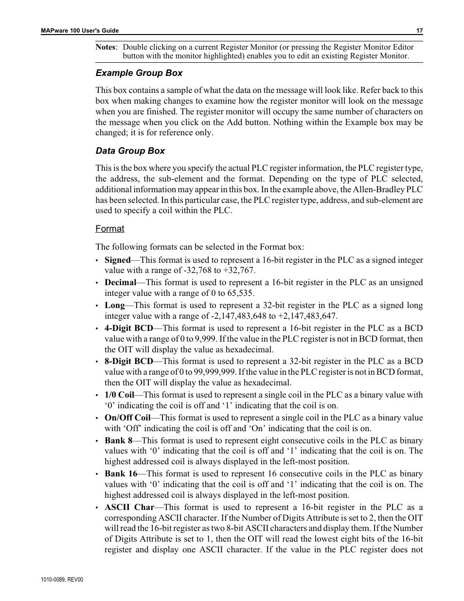 Maple Systems MAPware-100 User Manual | Page 18 / 34