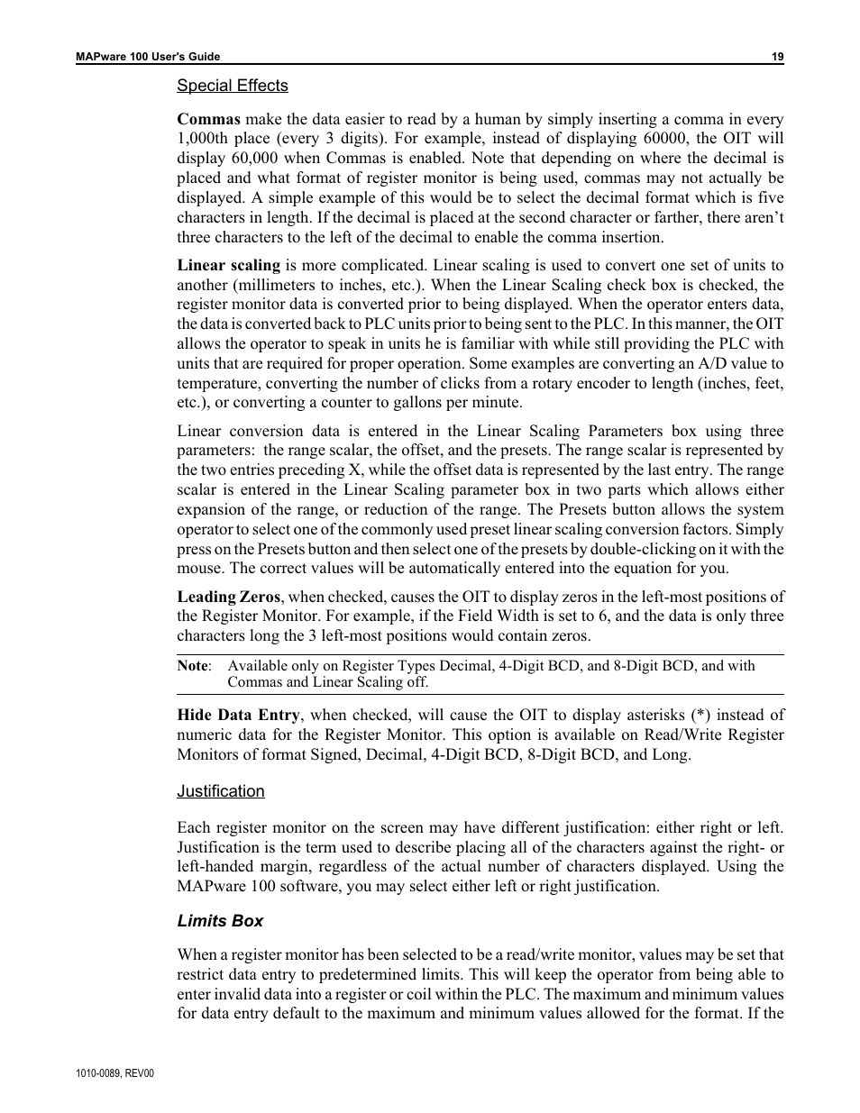 Maple Systems MAPware-100 User Manual | Page 20 / 34