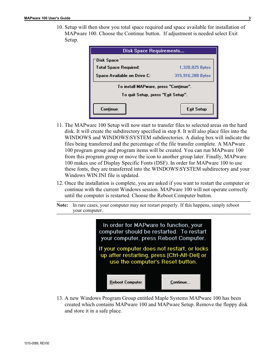 Maple Systems MAPware-100 User Manual | Page 4 / 34