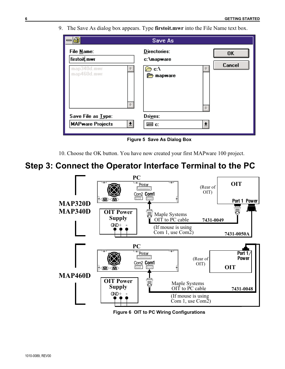 Map460d | Maple Systems MAPware-100 User Manual | Page 7 / 34