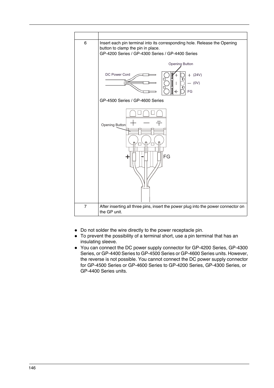 Proface GP4600R - 12.1 Standard HMIs with Rear Mounting Options" User Manual | Page 146 / 240