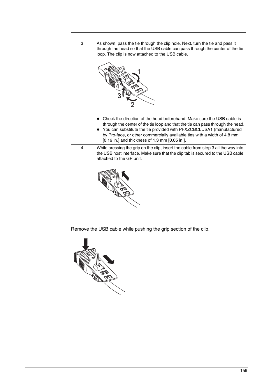 Proface GP4600R - 12.1 Standard HMIs with Rear Mounting Options" User Manual | Page 159 / 240