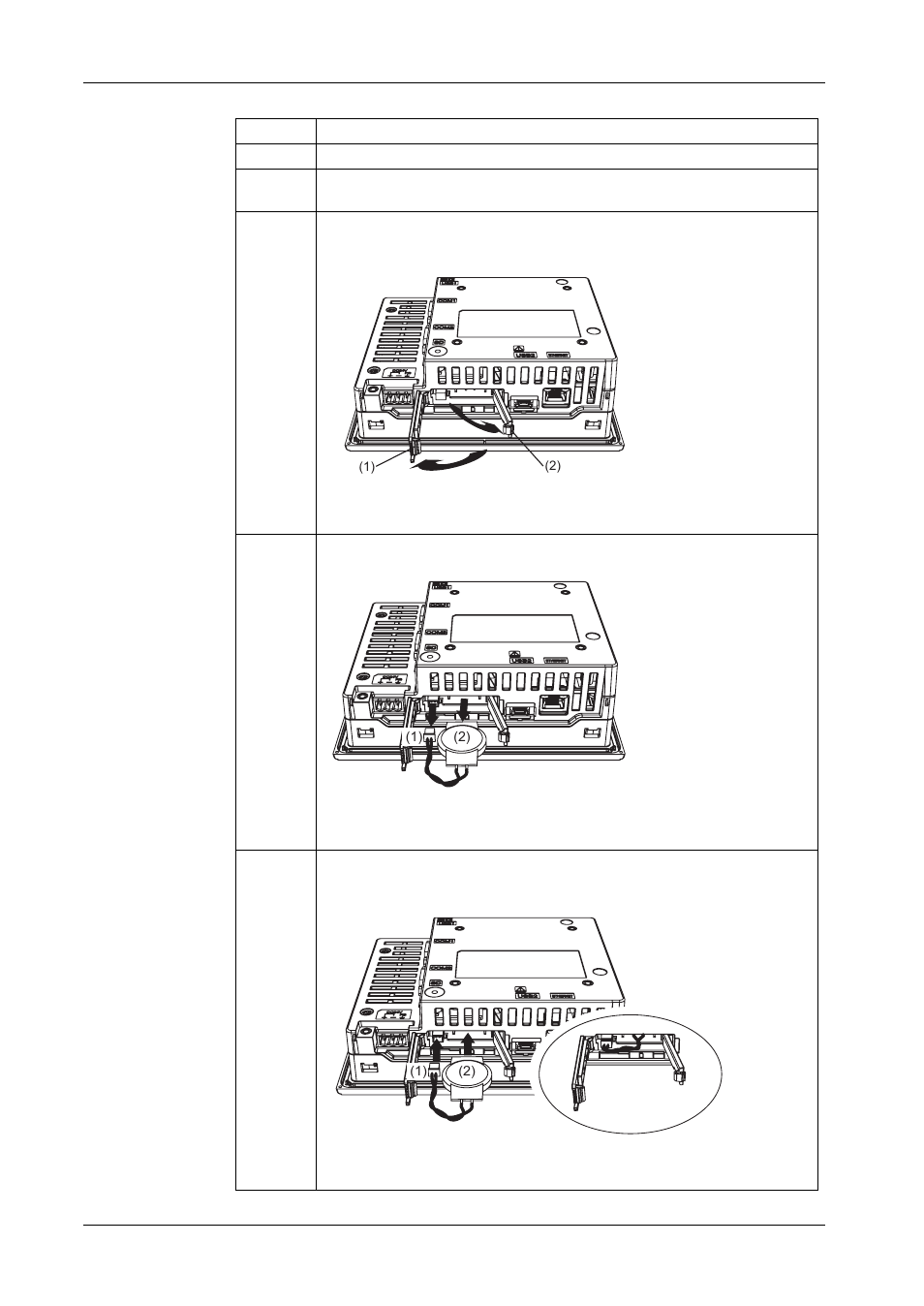Proface GP4600R - 12.1 Standard HMIs with Rear Mounting Options" User Manual | Page 169 / 240