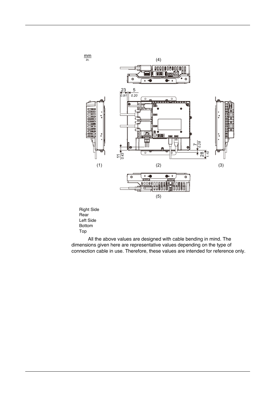 Proface GP4600R - 12.1 Standard HMIs with Rear Mounting Options" User Manual | Page 195 / 240
