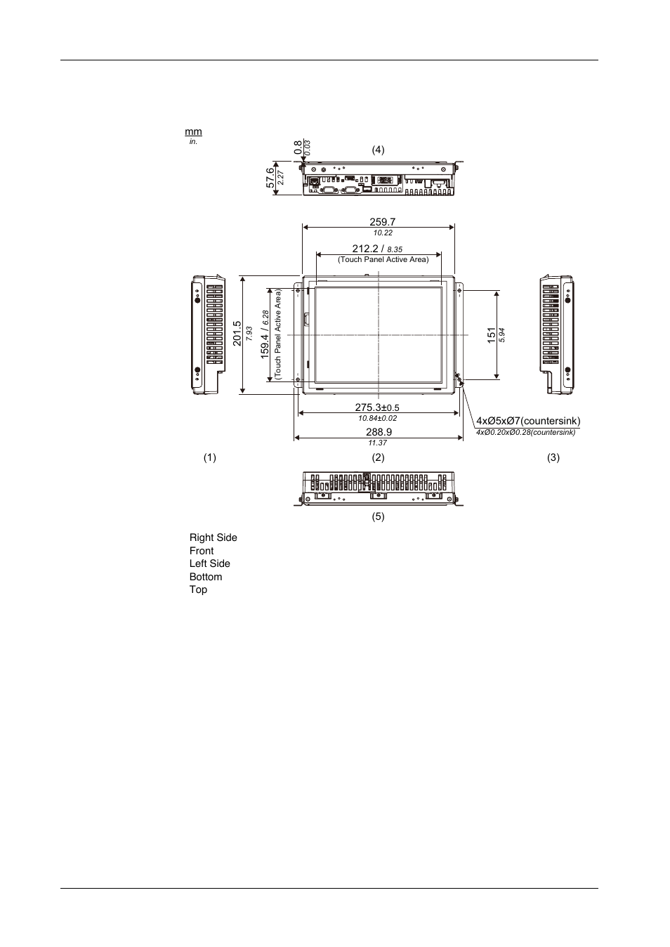 Proface GP4600R - 12.1 Standard HMIs with Rear Mounting Options" User Manual | Page 203 / 240