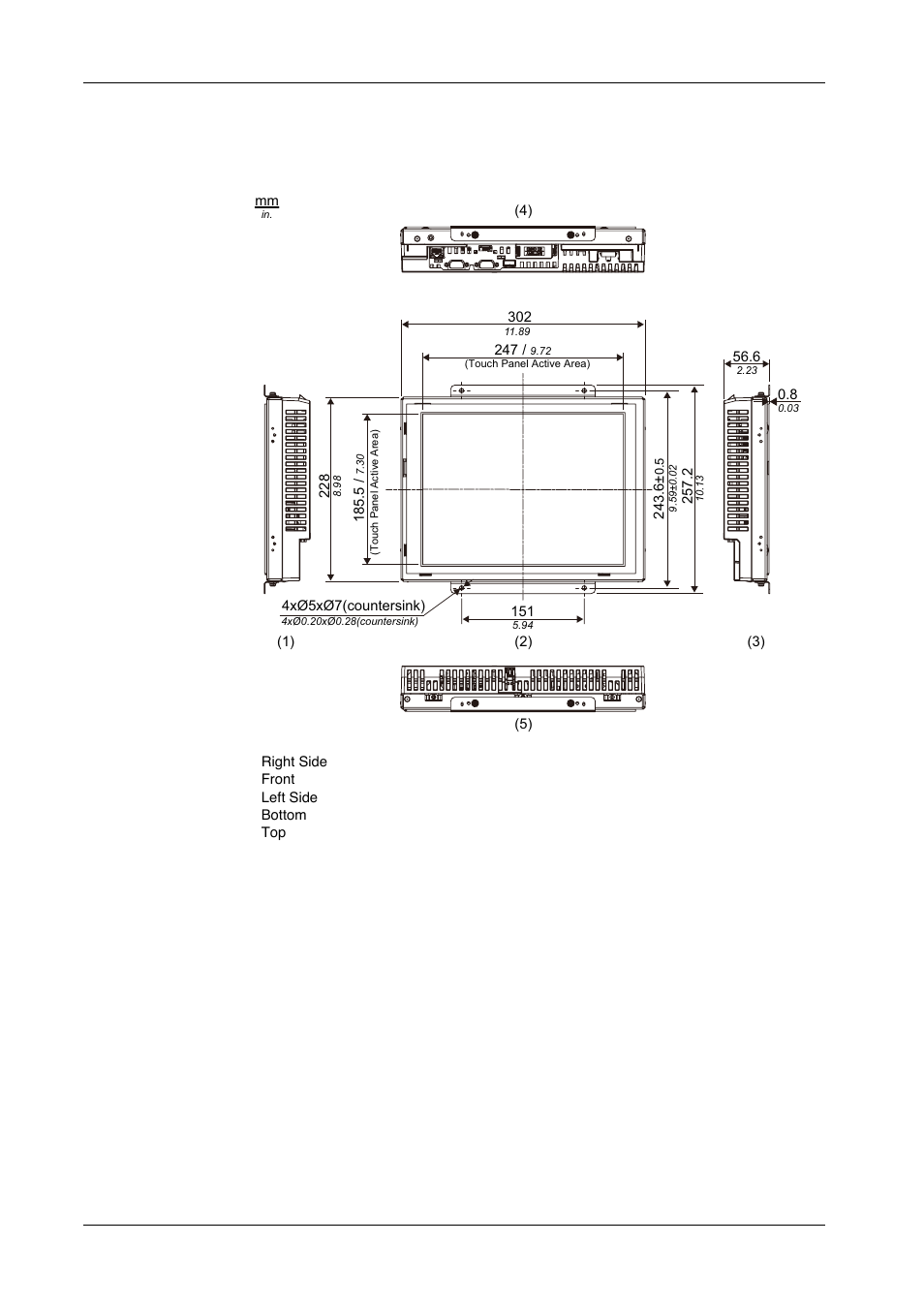 Proface GP4600R - 12.1 Standard HMIs with Rear Mounting Options" User Manual | Page 211 / 240
