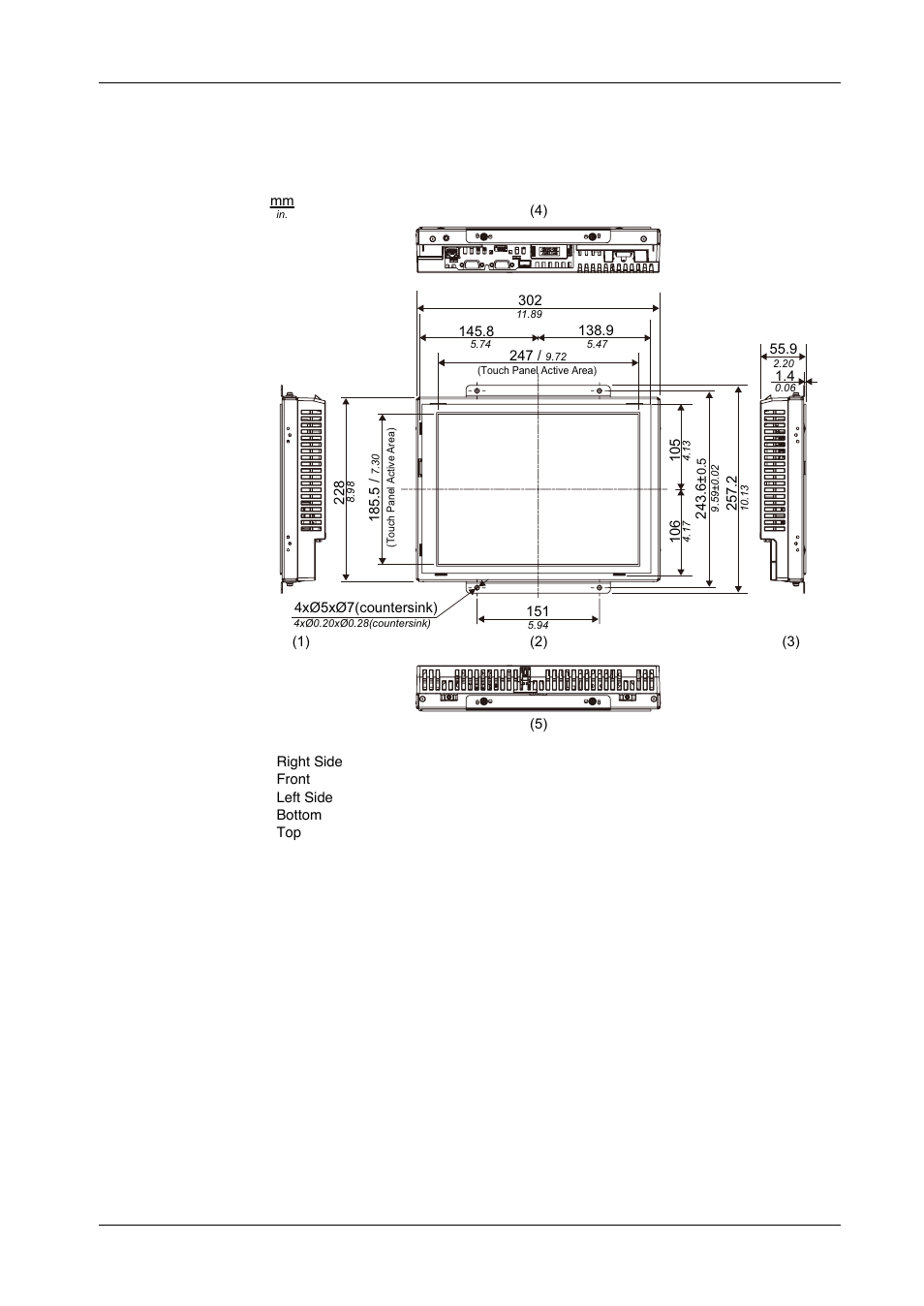 Proface GP4600R - 12.1 Standard HMIs with Rear Mounting Options" User Manual | Page 214 / 240
