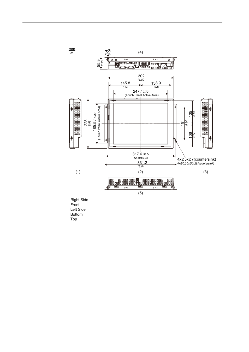 Proface GP4600R - 12.1 Standard HMIs with Rear Mounting Options" User Manual | Page 215 / 240