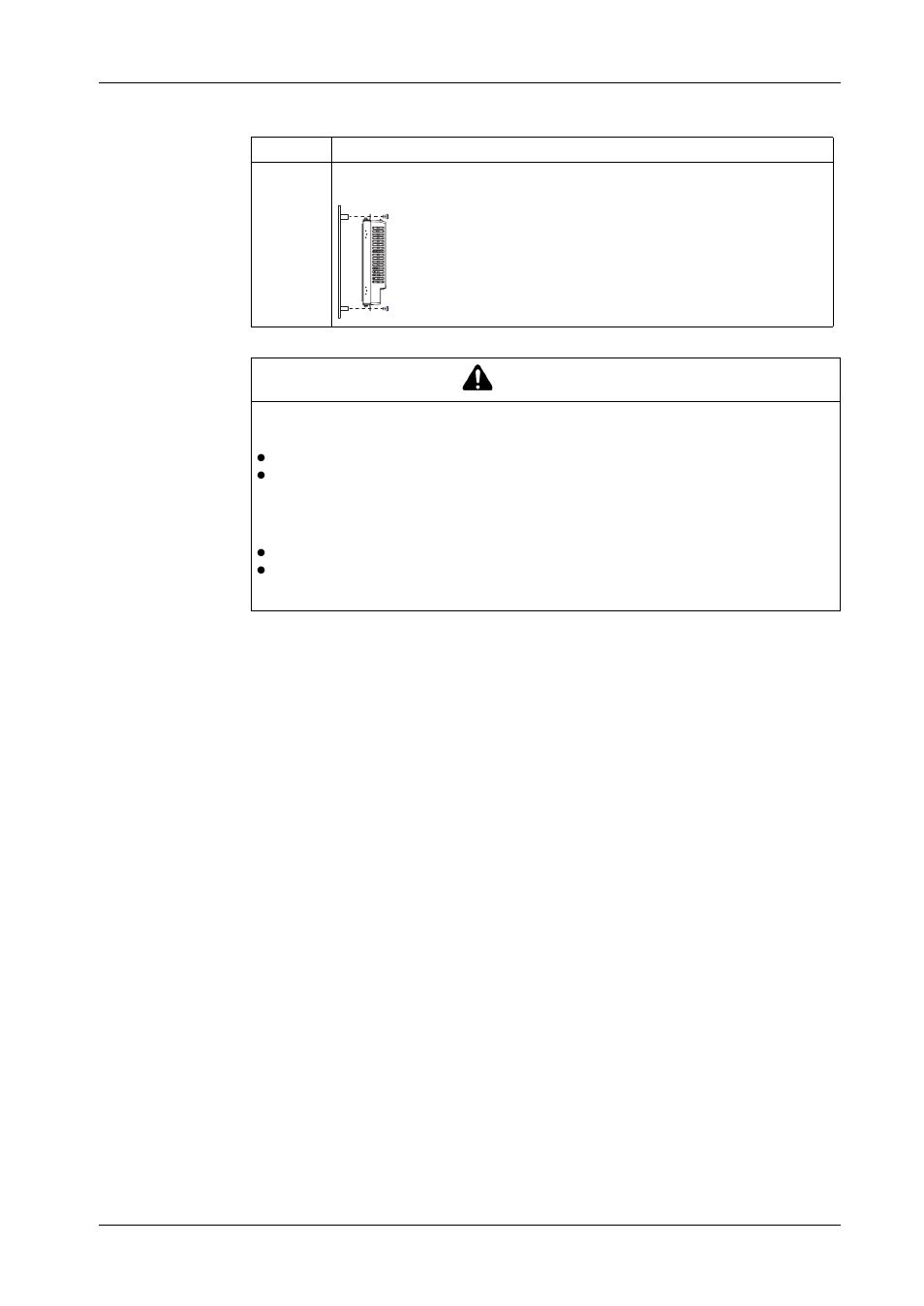 Caution | Proface GP4600R - 12.1 Standard HMIs with Rear Mounting Options" User Manual | Page 240 / 240