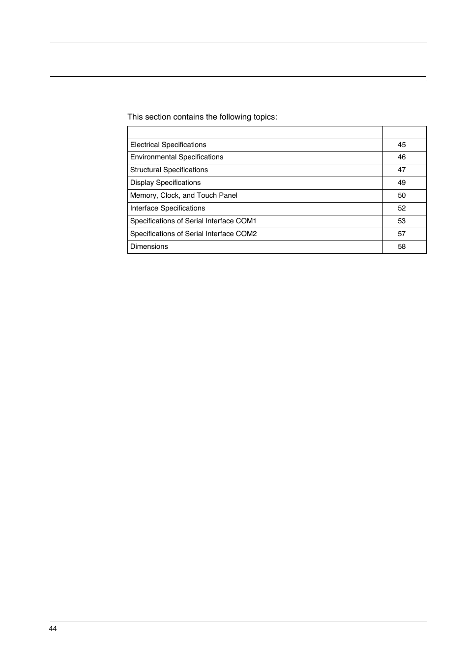 Gp-4200 series | Proface GP4600R - 12.1 Standard HMIs with Rear Mounting Options" User Manual | Page 44 / 240