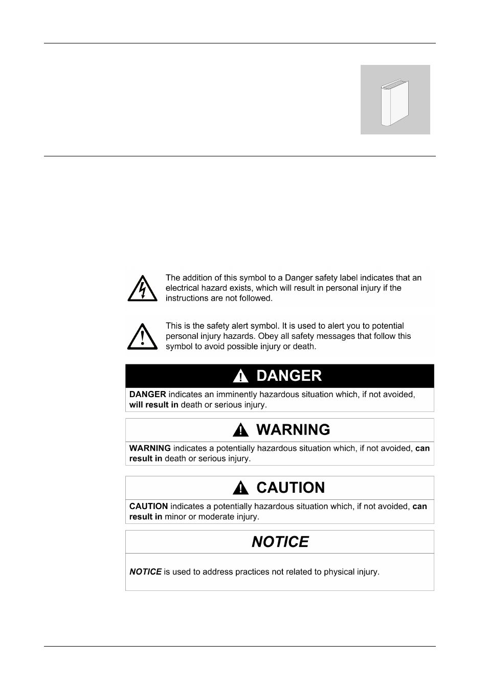 Safety information | Proface GP4600R - 12.1 Standard HMIs with Rear Mounting Options" User Manual | Page 5 / 240