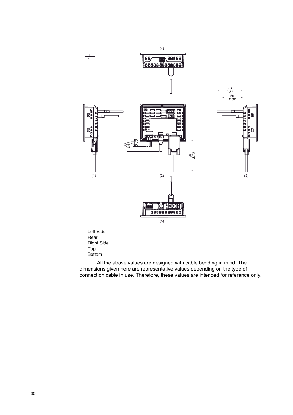 Proface GP4600R - 12.1 Standard HMIs with Rear Mounting Options" User Manual | Page 60 / 240