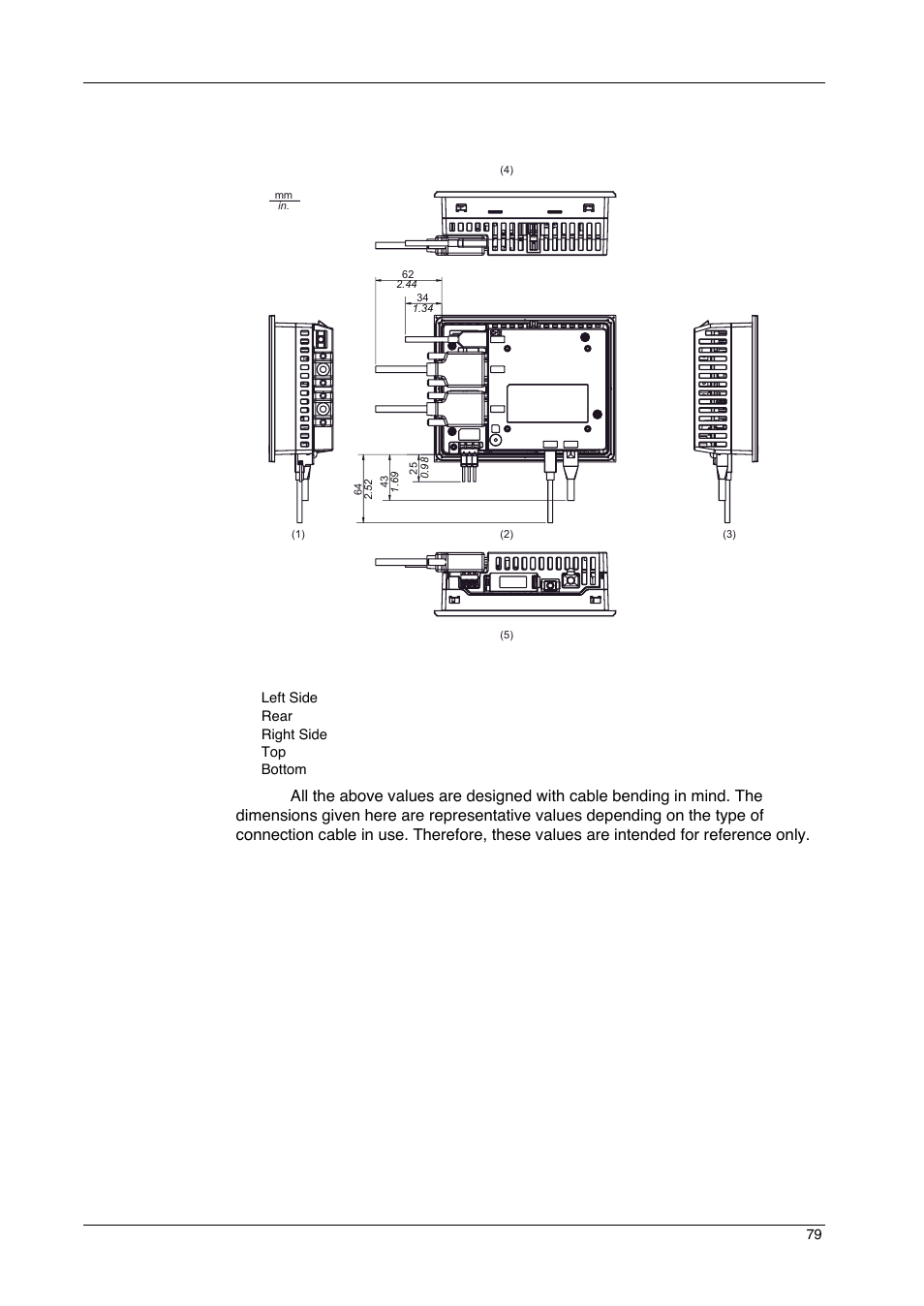 Proface GP4600R - 12.1 Standard HMIs with Rear Mounting Options" User Manual | Page 79 / 240