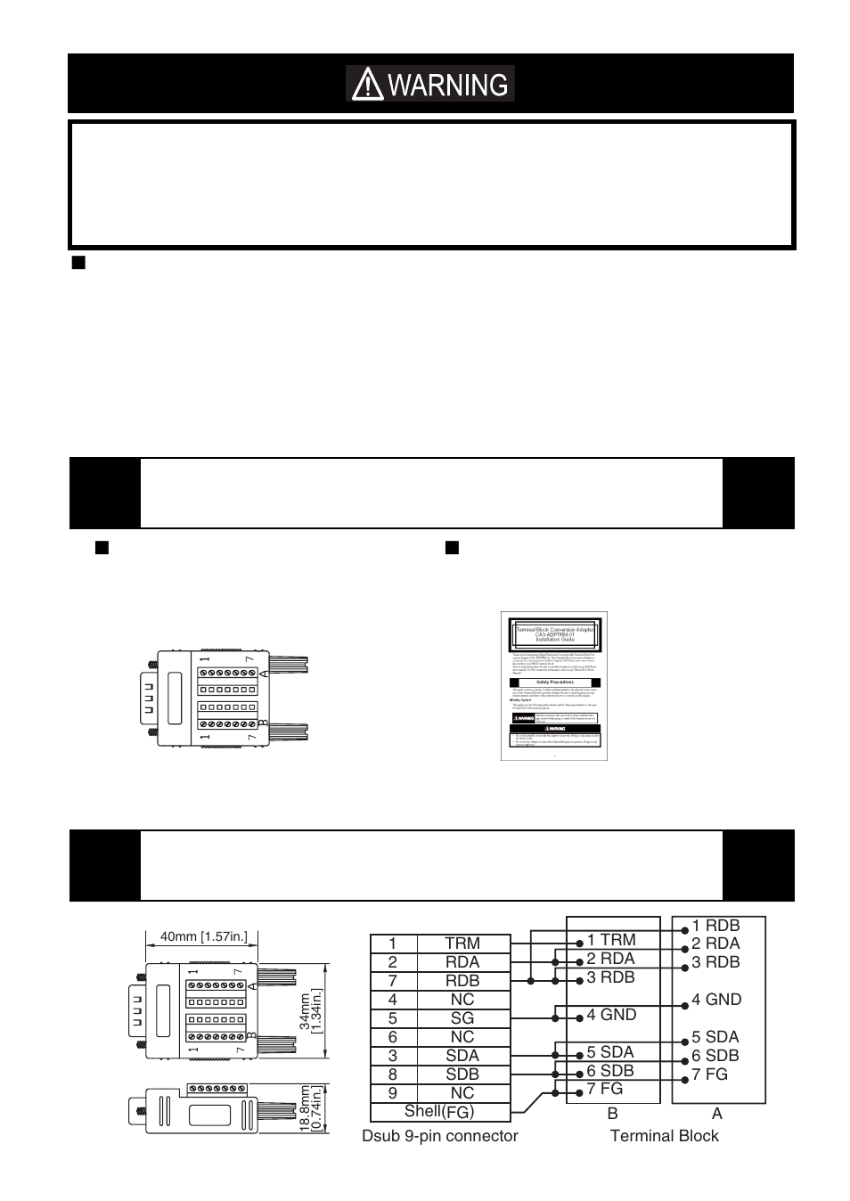 Package contents, Dimensions and cable diagram | Proface GP4600R - 12.1 Standard HMIs with Rear Mounting Options" User Manual | Page 2 / 4