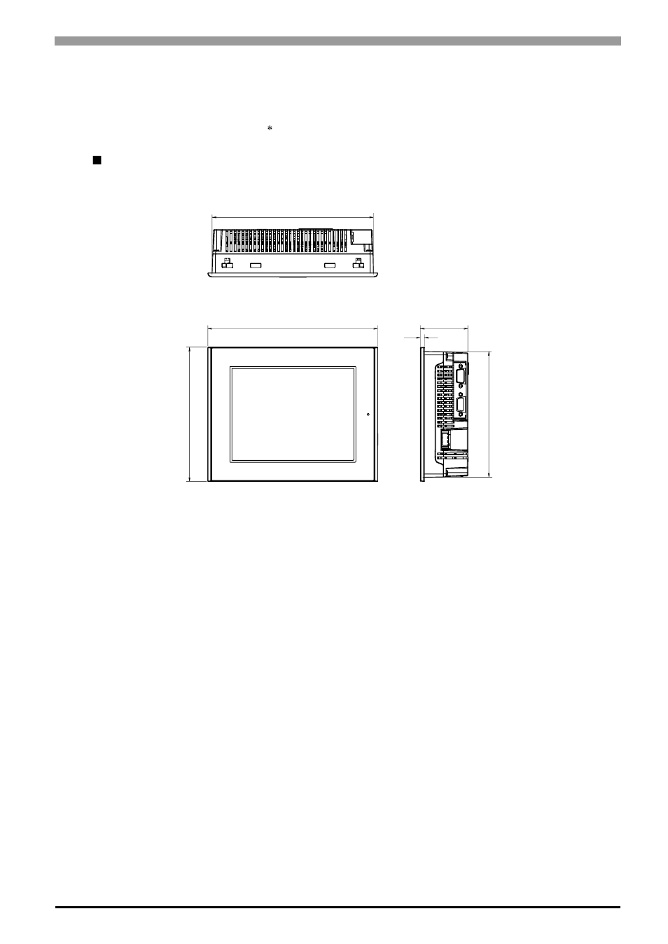 4 dimensions, 4 dimensions -39 | Proface AGP3500 - 10.4 DIO HMI" User Manual | Page 104 / 236