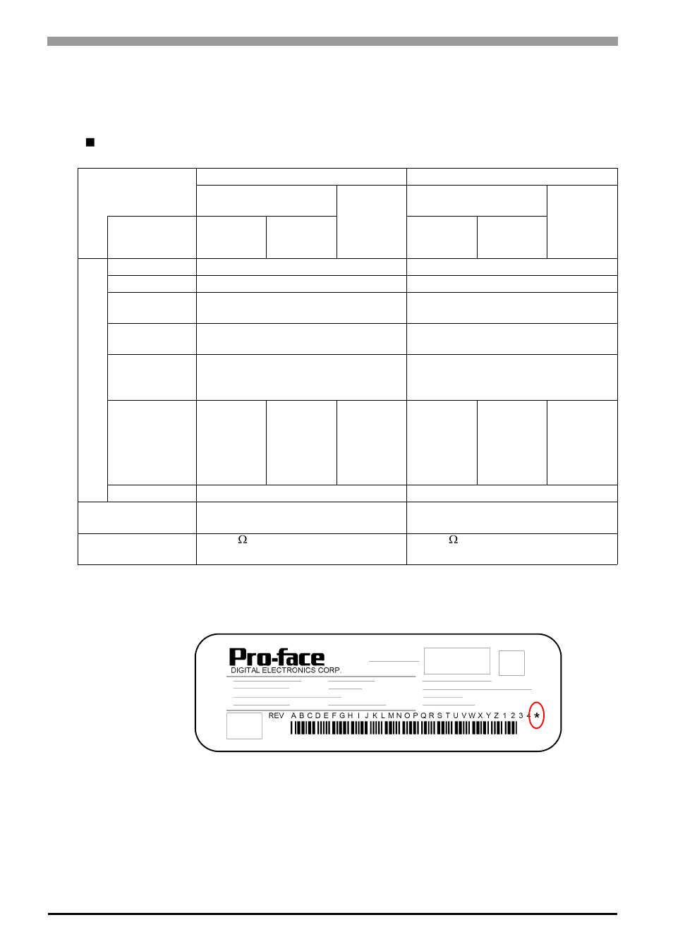 5 gp-3600 series, 1 general specifications, 5 gp-3600 series -60 | 1 general specifications -60, Gp-3600 series | Proface AGP3500 - 10.4 DIO HMI" User Manual | Page 125 / 236