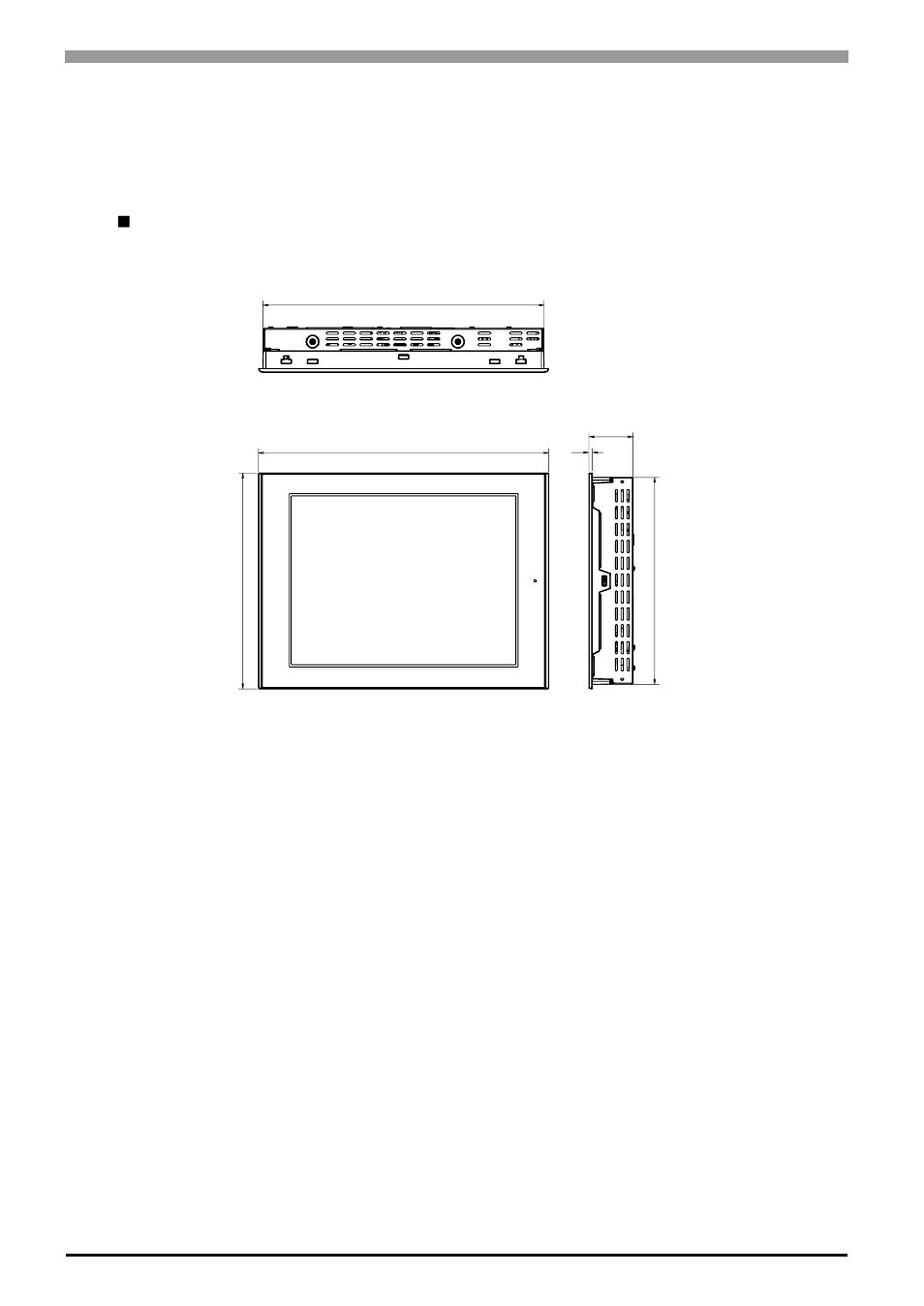 4 dimensions, 4 dimensions -84 | Proface AGP3500 - 10.4 DIO HMI" User Manual | Page 149 / 236