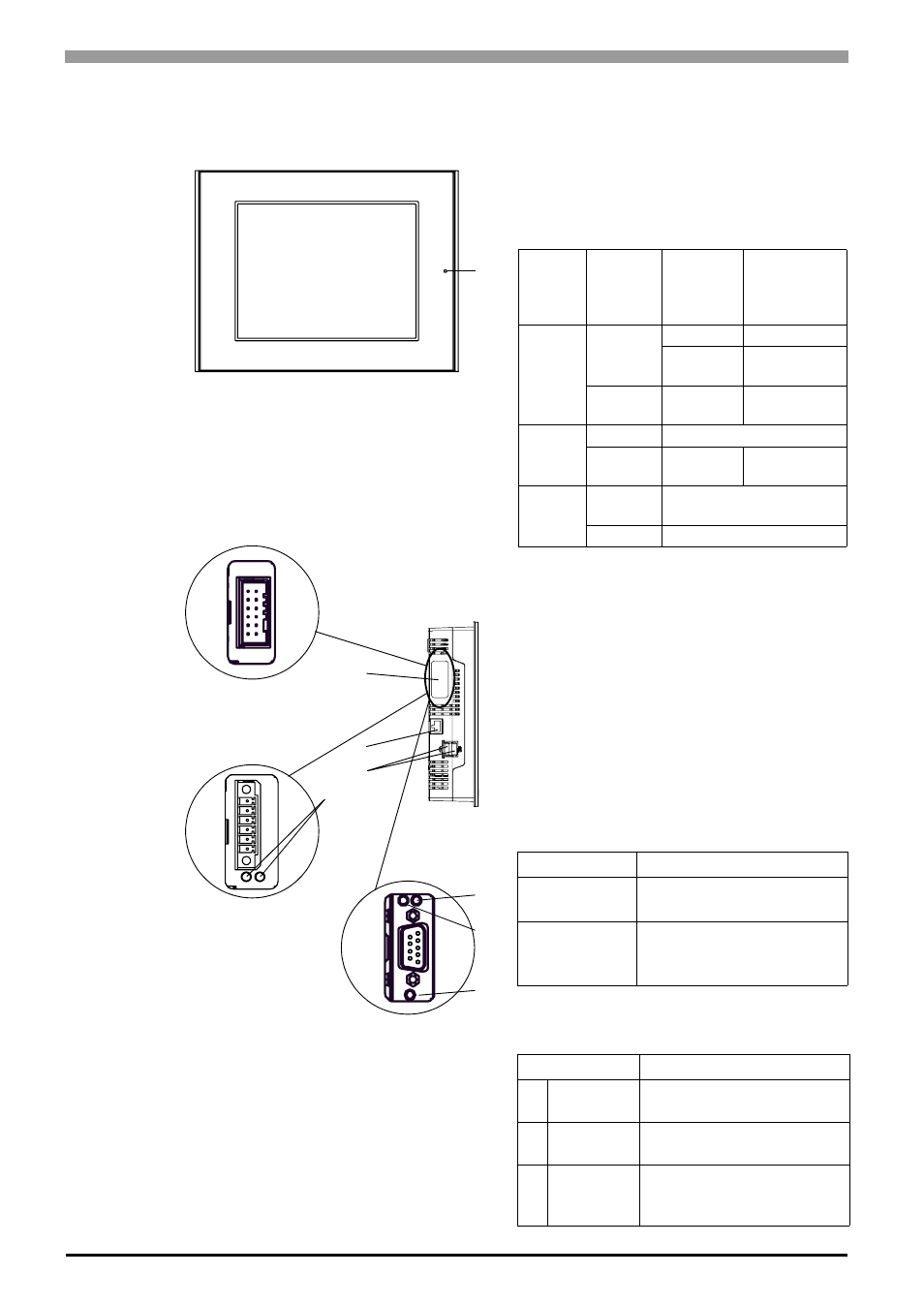 4 gp-3500 series, 4 gp-3500 series -10, Gp-3500 series | Proface AGP3500 - 10.4 DIO HMI" User Manual | Page 55 / 236