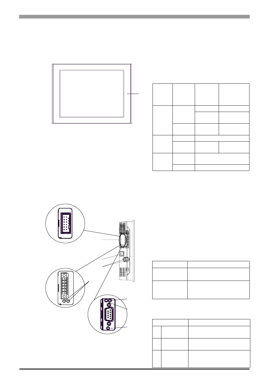 5 gp-3600 series, 5 gp-3600 series -14, Gp-3600 series | Proface AGP3500 - 10.4 DIO HMI" User Manual | Page 59 / 236