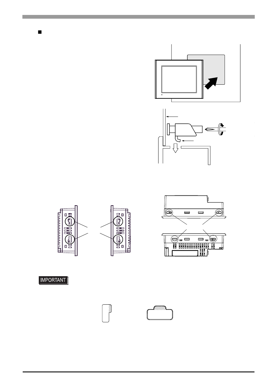 Installing the st | Proface AGP3500 - 10.4 DIO HMI" User Manual | Page 84 / 105