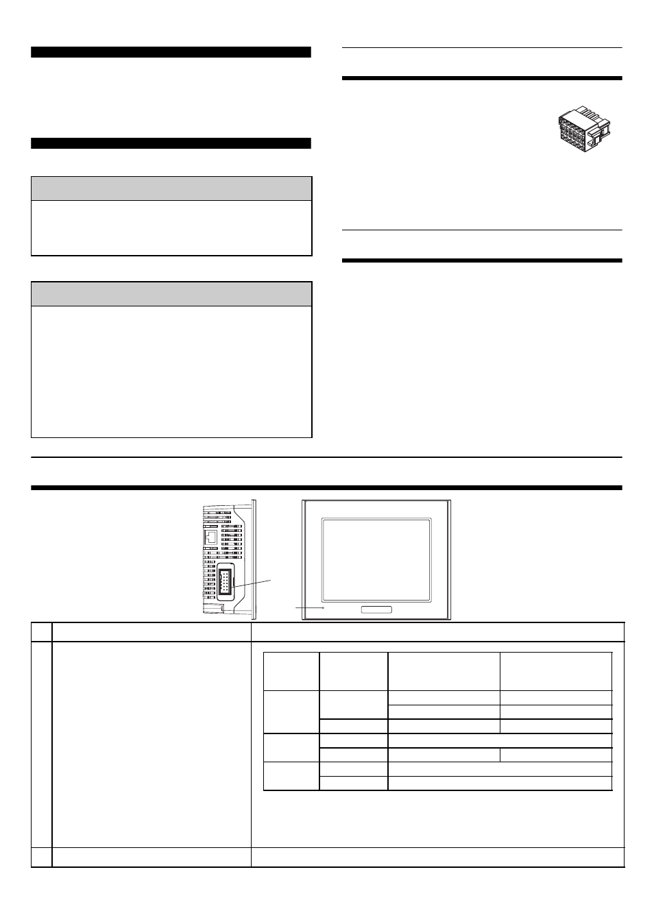 Proface AGP3500 - 10.4 DIO HMI" User Manual | 8 pages