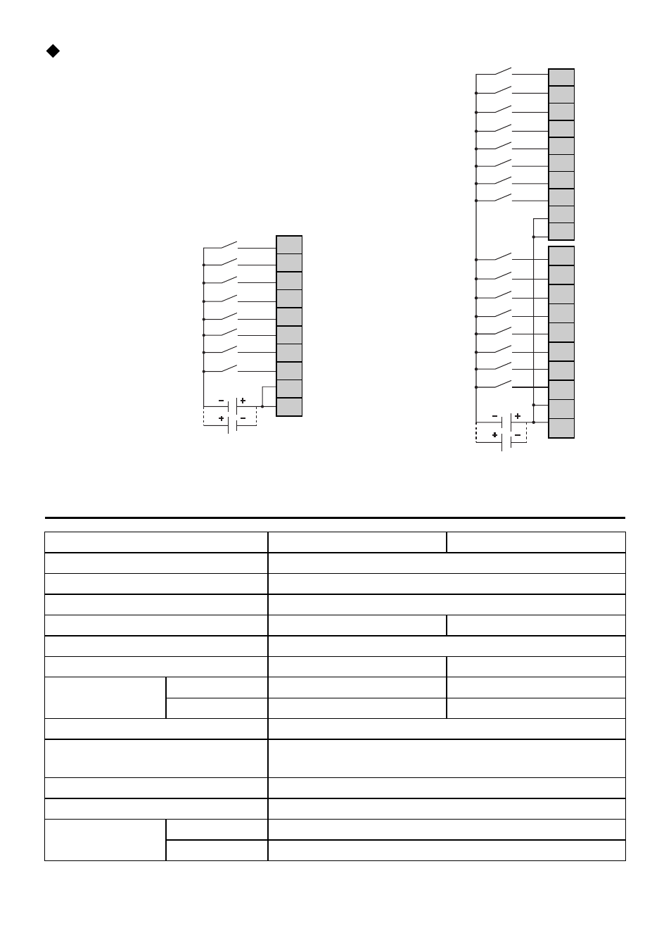 2 8-point/16-point sink-output module, 2 8-point/16-point sink-output, Module | Proface AGP3500 - 10.4 DIO HMI" User Manual | Page 15 / 53