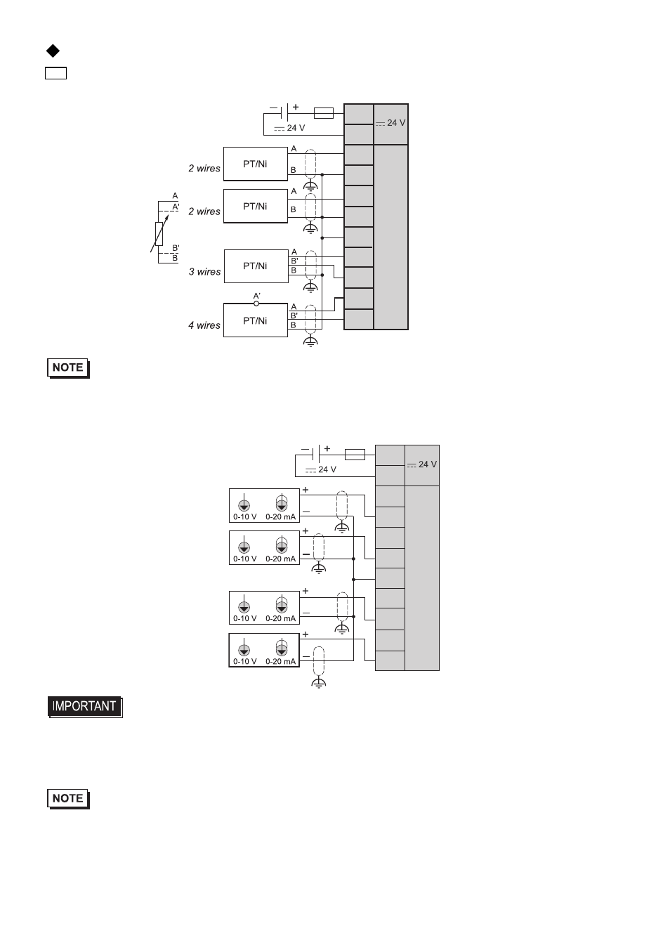 Wiring | Proface AGP3500 - 10.4 DIO HMI" User Manual | Page 28 / 53