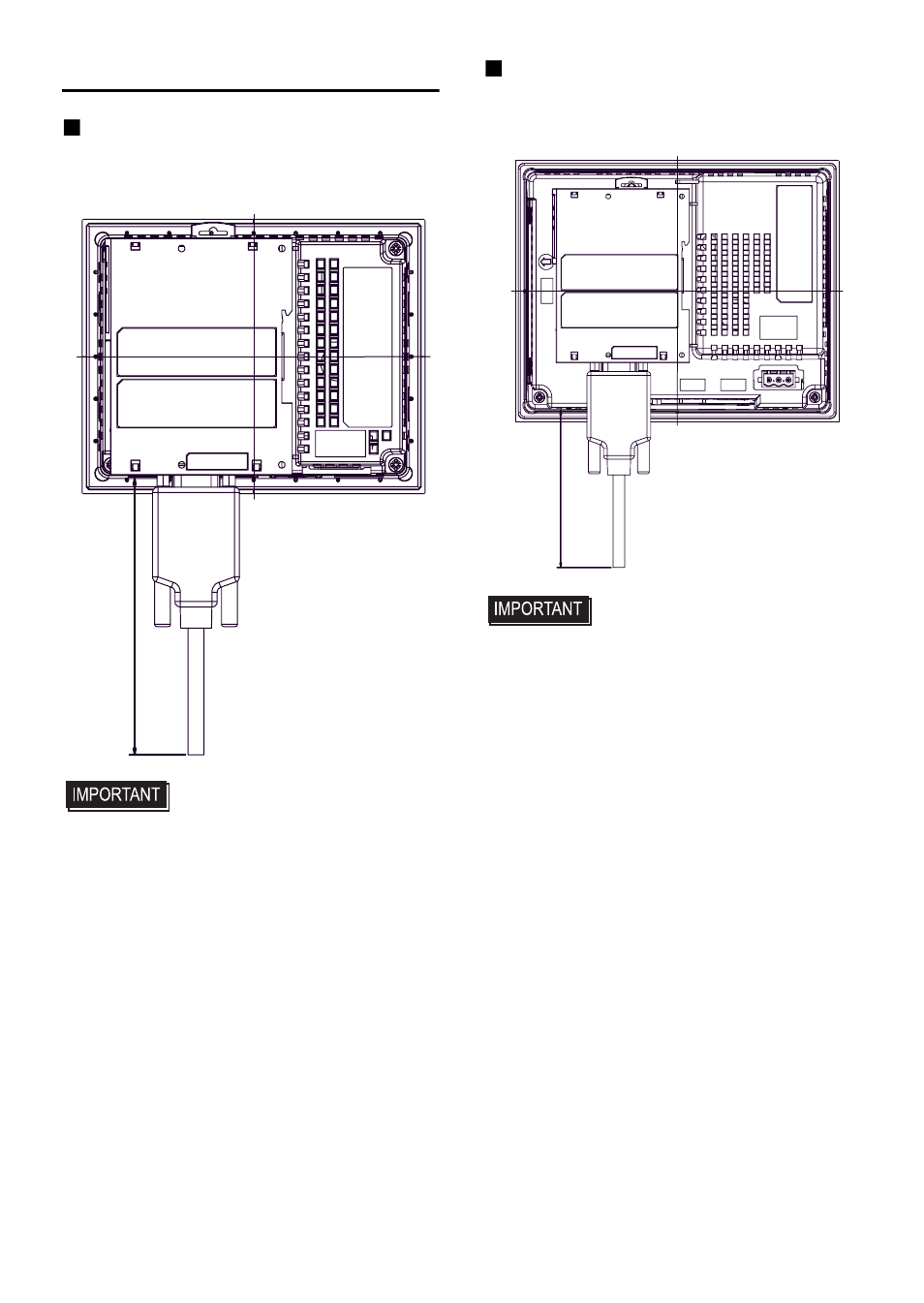 2 cable attached dimensions | Proface AGP3500 - 10.4 DIO HMI" User Manual | Page 14 / 16