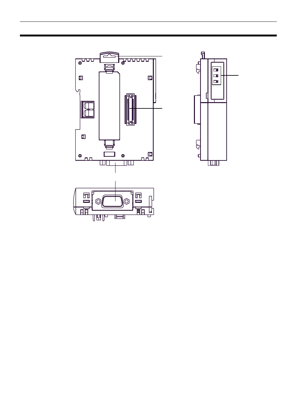 Part names and functions | Proface AGP3500 - 10.4 DIO HMI" User Manual | Page 6 / 16