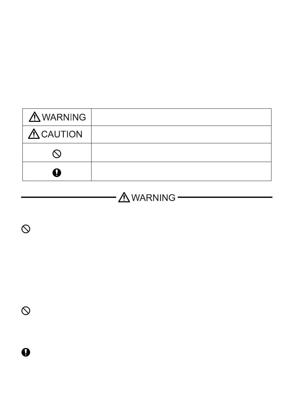 Essential safety precautions, Safety icons | Proface AGP3500 - 10.4 DIO HMI" User Manual | Page 3 / 37