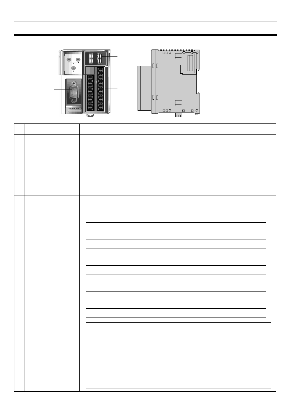 Part names and functions | Proface AGP3500 - 10.4 DIO HMI" User Manual | Page 2 / 8