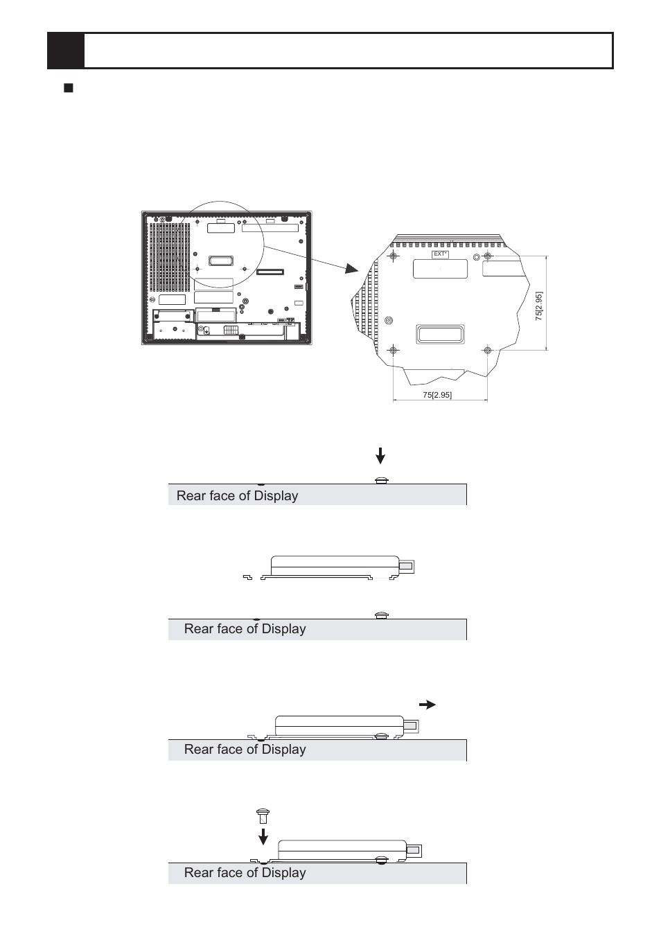 4attachment method | Proface AGP3500 - 10.4 DIO HMI" User Manual | Page 6 / 8