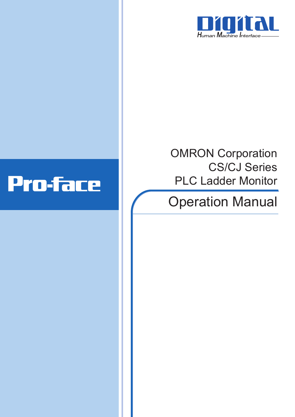 Proface AGP3500 - 10.4 DIO HMI" User Manual | 43 pages