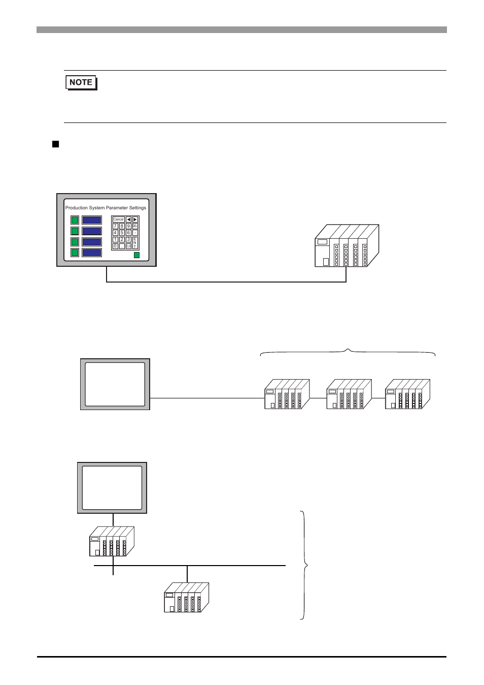 2 system configuration, System configuration -3, Communication cable connection | Proface AGP3500 - 10.4 DIO HMI" User Manual | Page 10 / 39