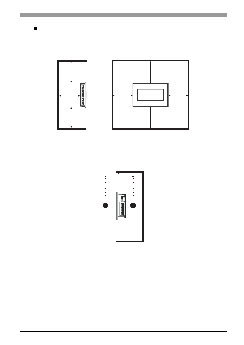Installation requirements | Proface GP4100 - 3.4 Compact HMIs" User Manual | Page 48 / 69
