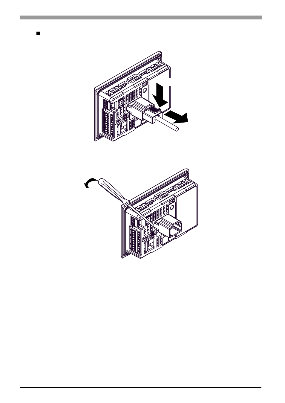 Proface GP4100 - 3.4 Compact HMIs" User Manual | Page 61 / 69