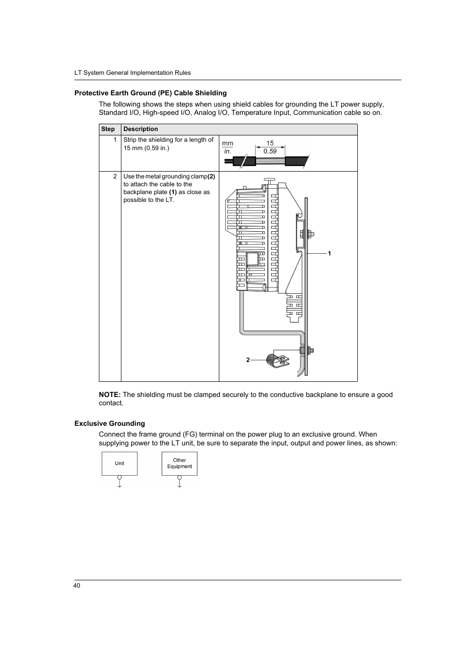 Proface LT4300M - 5.7 Modular HMI + Control" User Manual | Page 40 / 146