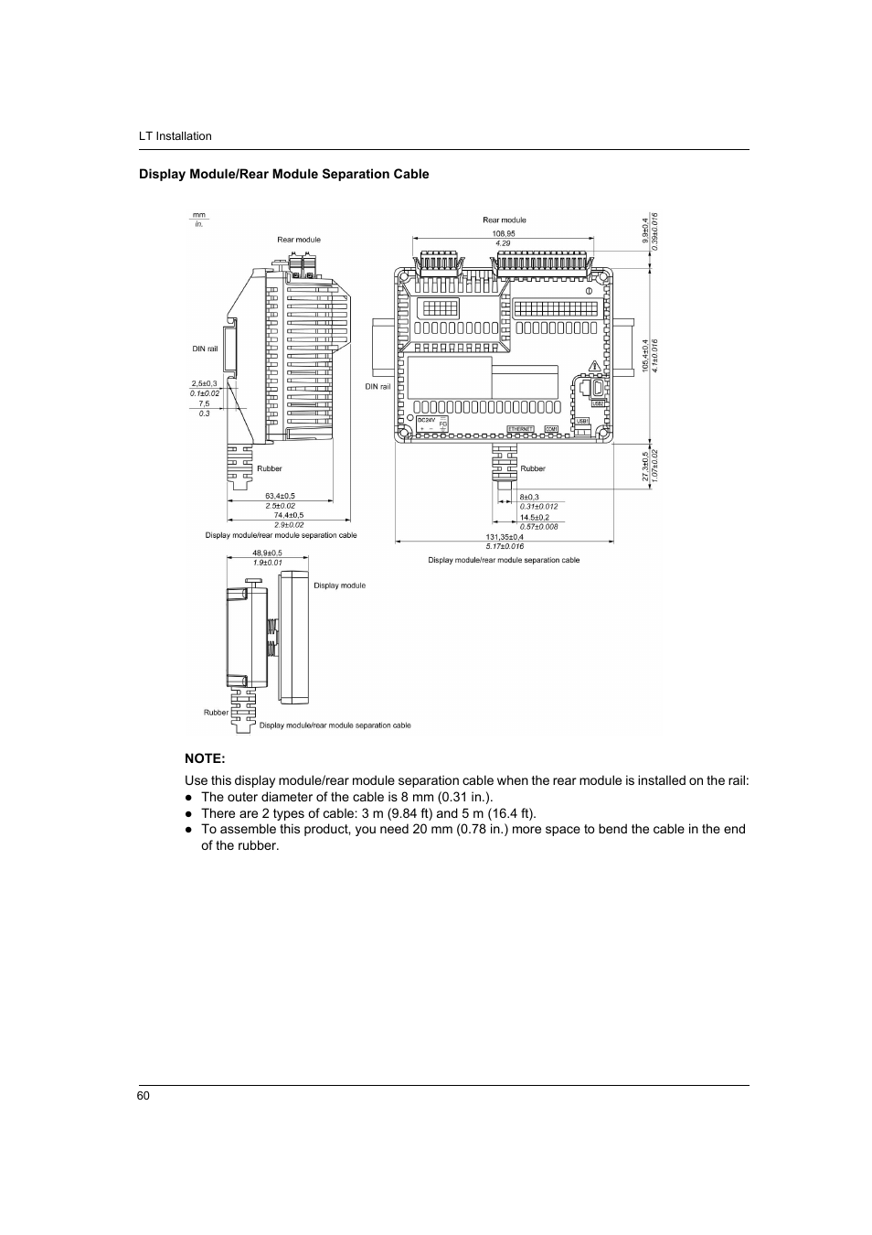 Proface LT4300M - 5.7 Modular HMI + Control" User Manual | Page 60 / 146