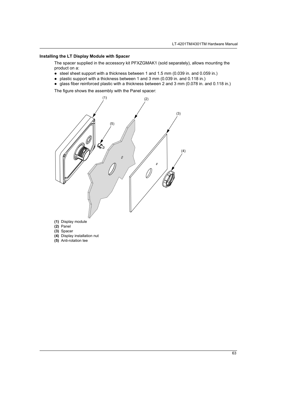 Proface LT4300M - 5.7 Modular HMI + Control" User Manual | Page 63 / 146