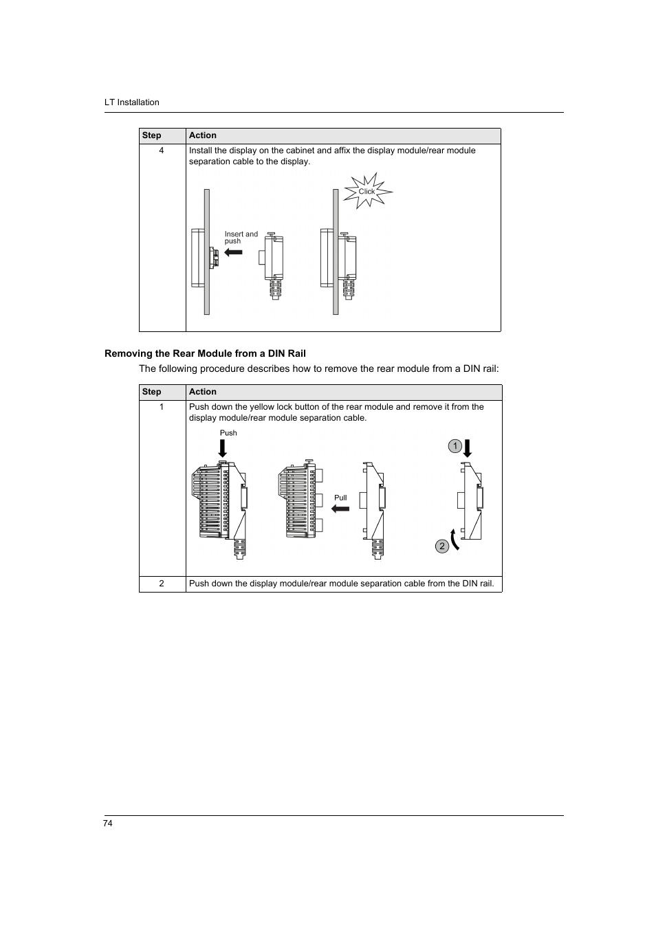 Proface LT4300M - 5.7 Modular HMI + Control" User Manual | Page 74 / 146