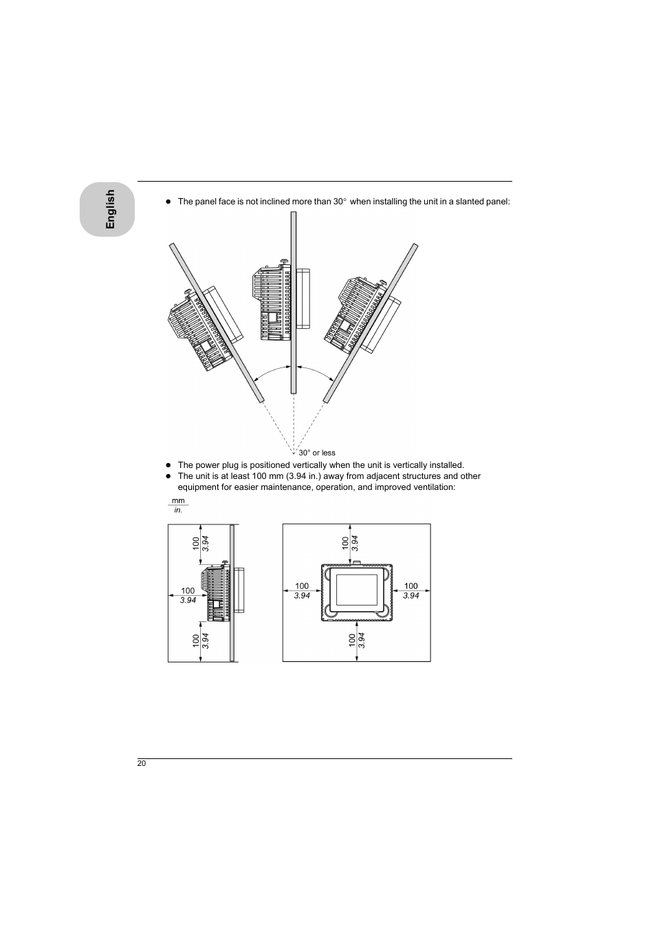 Proface LT4300M - 5.7 Modular HMI + Control" User Manual | Page 20 / 47