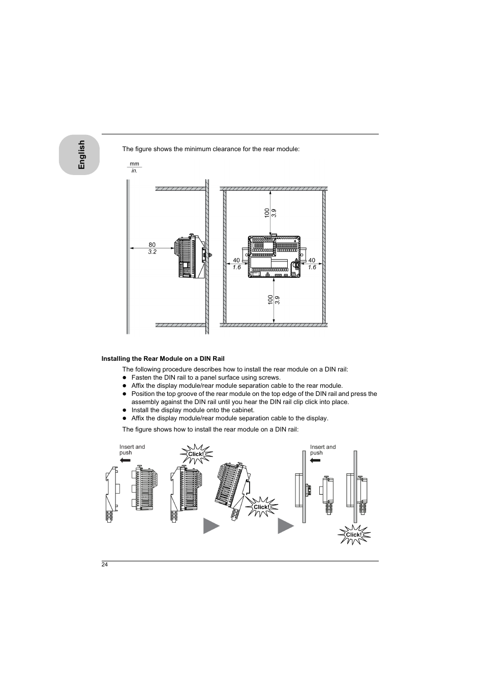 Proface LT4300M - 5.7 Modular HMI + Control" User Manual | Page 24 / 47