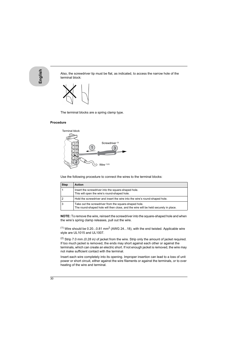 English | Proface LT4300M - 5.7 Modular HMI + Control" User Manual | Page 30 / 47