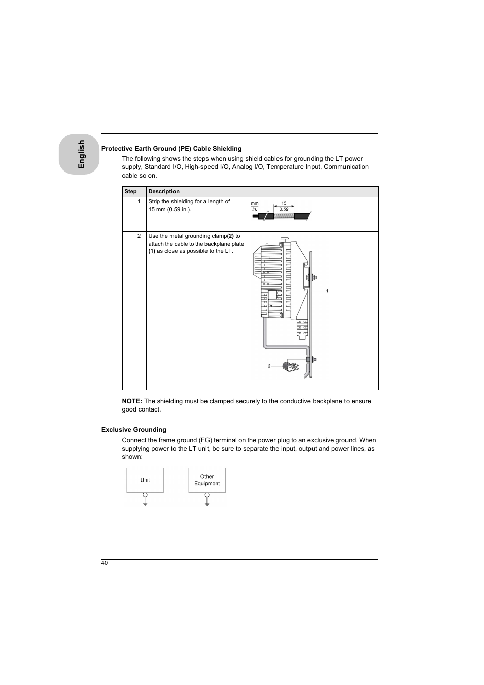 Proface LT4300M - 5.7 Modular HMI + Control" User Manual | Page 40 / 47