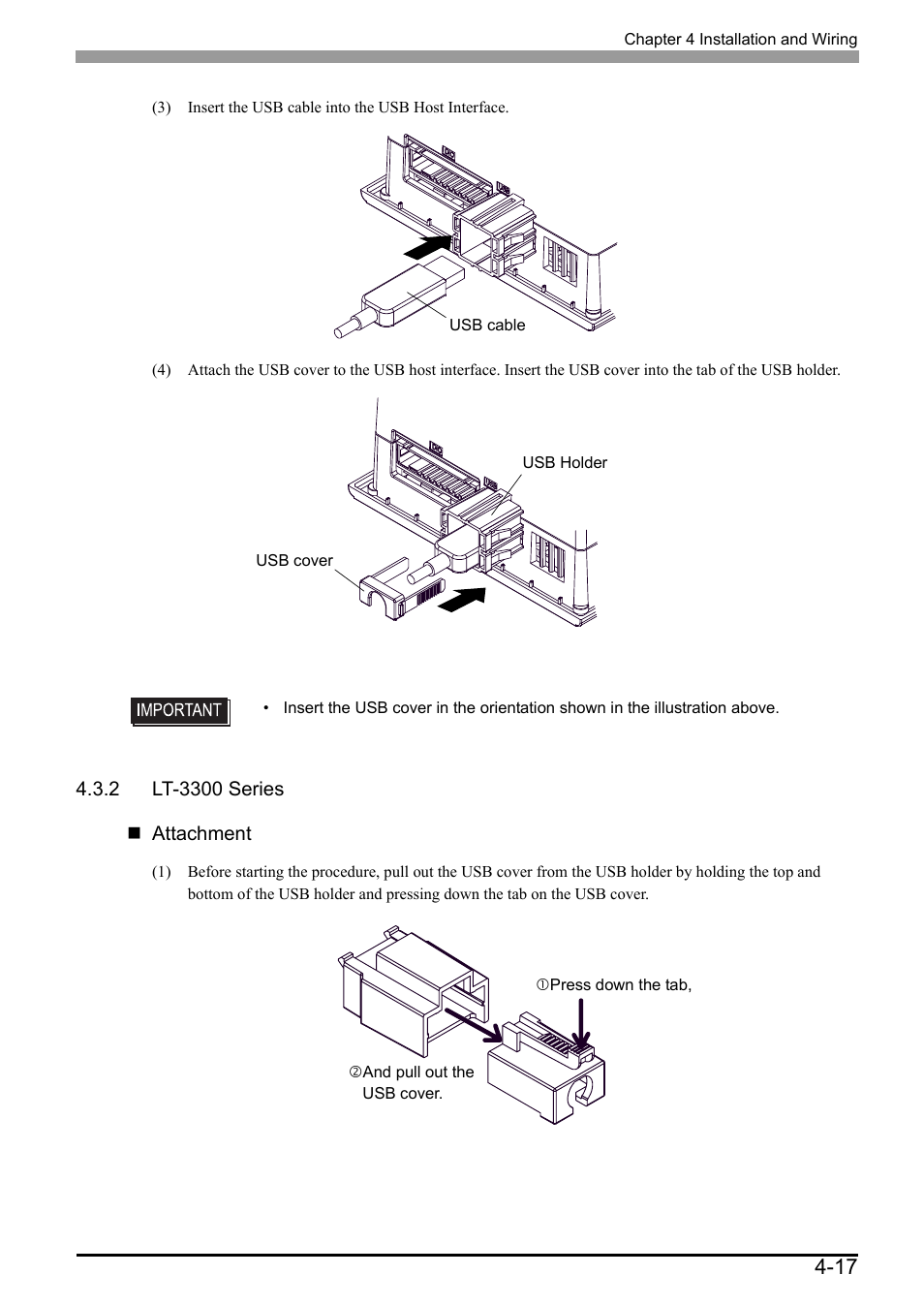 2 lt-3300 series, 2 lt-3300 series -17 | Proface LT3300 - 5.7 All-in-One HMI" User Manual | Page 84 / 93