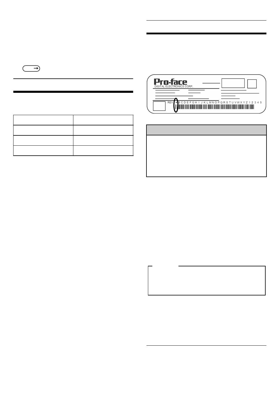 Ce marking, Revision | Proface LT3300 - 5.7 All-in-One HMI" User Manual | Page 16 / 16