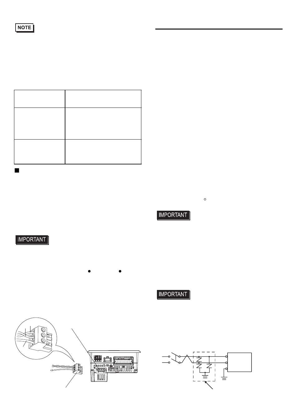 Power supply cautions | Proface LT3300 - 5.7 All-in-One HMI" User Manual | Page 11 / 15