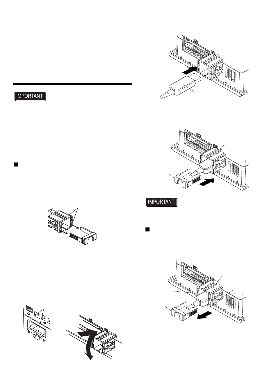 To prevent the usb cable from coming off | Proface LT3300 - 5.7 All-in-One HMI" User Manual | Page 13 / 15